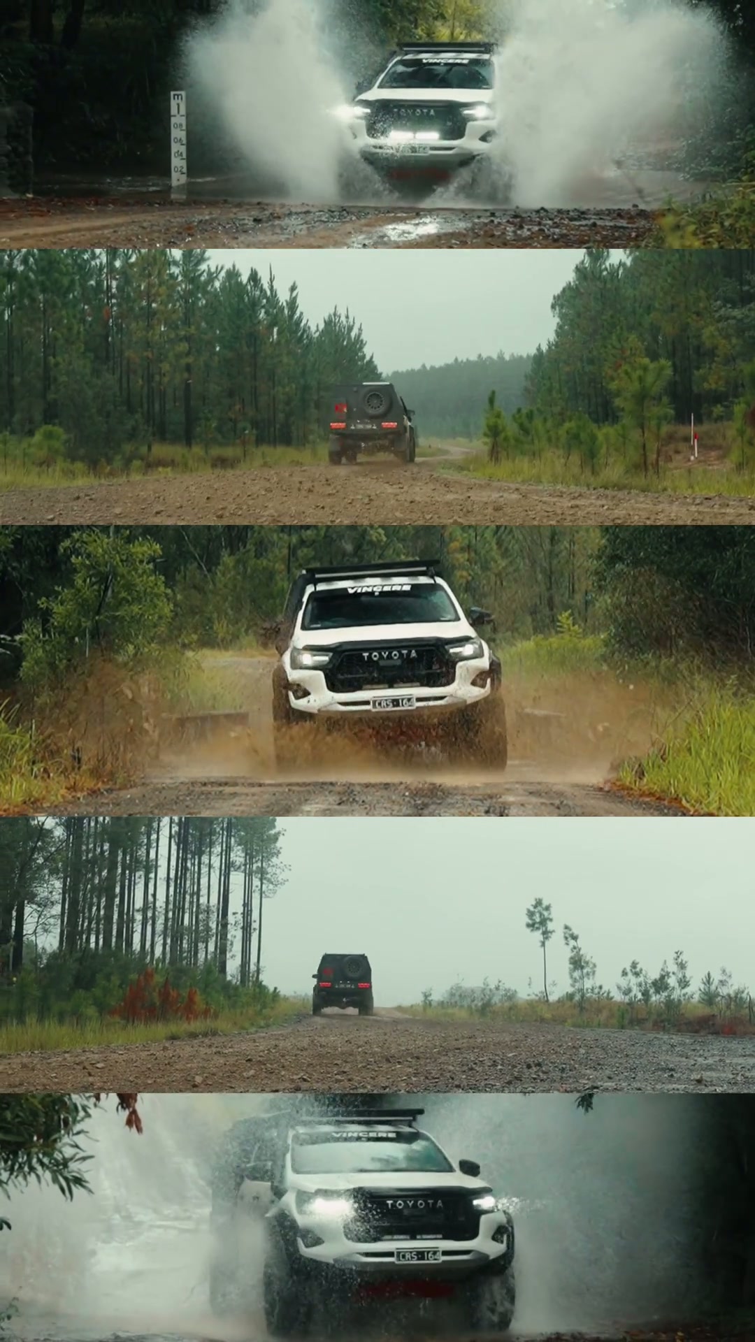 Five Split: HiLux poster frame