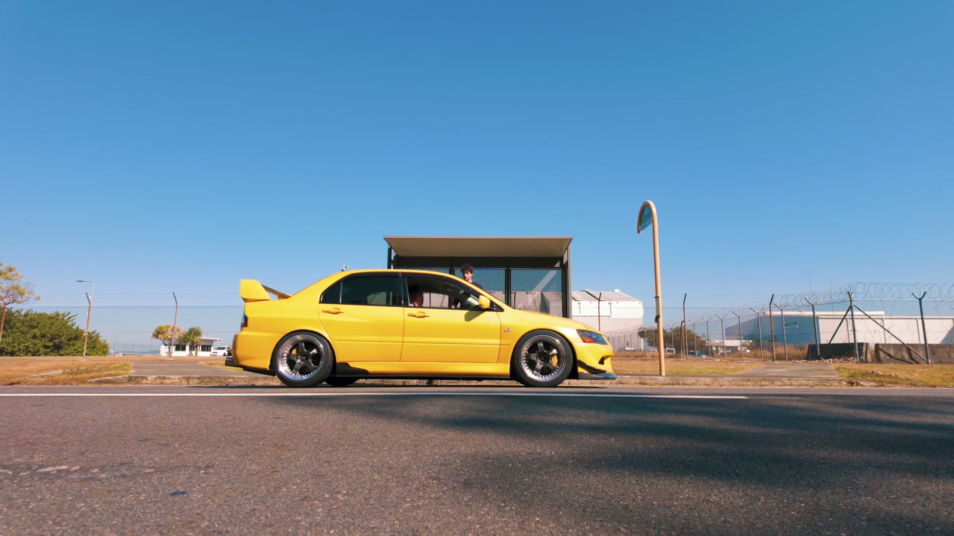 Coming Thursday: Yellow Evo poster frame